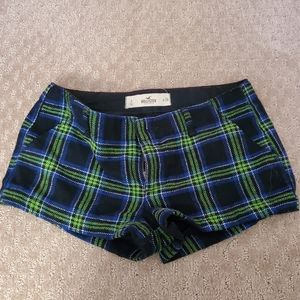 Hollister Plaid Shorts